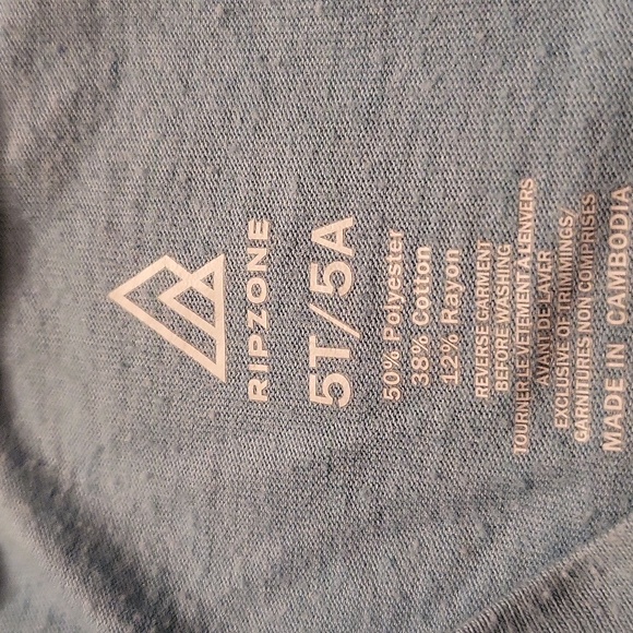 Ripzone skateboard theme tee shirt - Picture 2 of 4